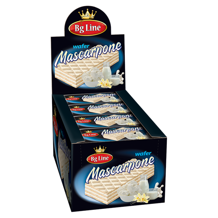 Bg Line Wafer Mascarpone/ Mascarpone Vohveli 50g - Täytekeksit ja vohvelit - 19978 - 1
