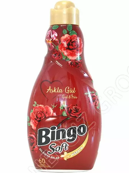 Bingo Soft Askla Gul Huuhteluaine 1440ml - Pyykinpesuaineet ja -tarvikkeet - 12168 - 1