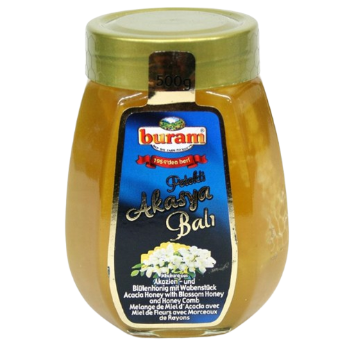 Buram Akasya ekli Bal / Hunaja 500g - Hunajat - 968 - 1