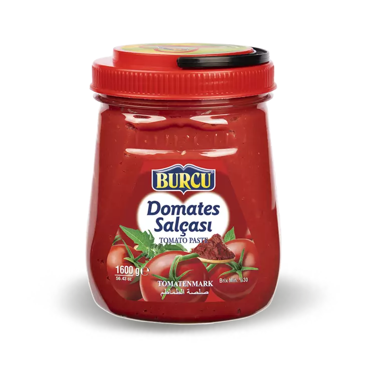 Burcu Domates Salcasi / Tomaattipyree 1600g PET - Tomaatti- ja paprikasäilykkeet - 1058 - 1