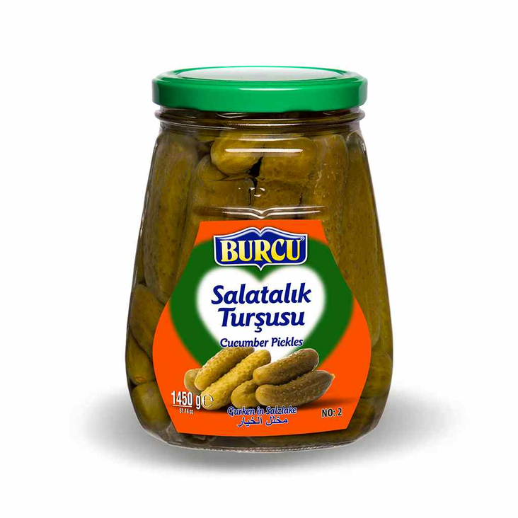 Burcu Salatalik Tursusu / Kurkut muasteliemessä 1400g NO: 2 CAM - Kurkkusäilykkeet - 10198 - 1