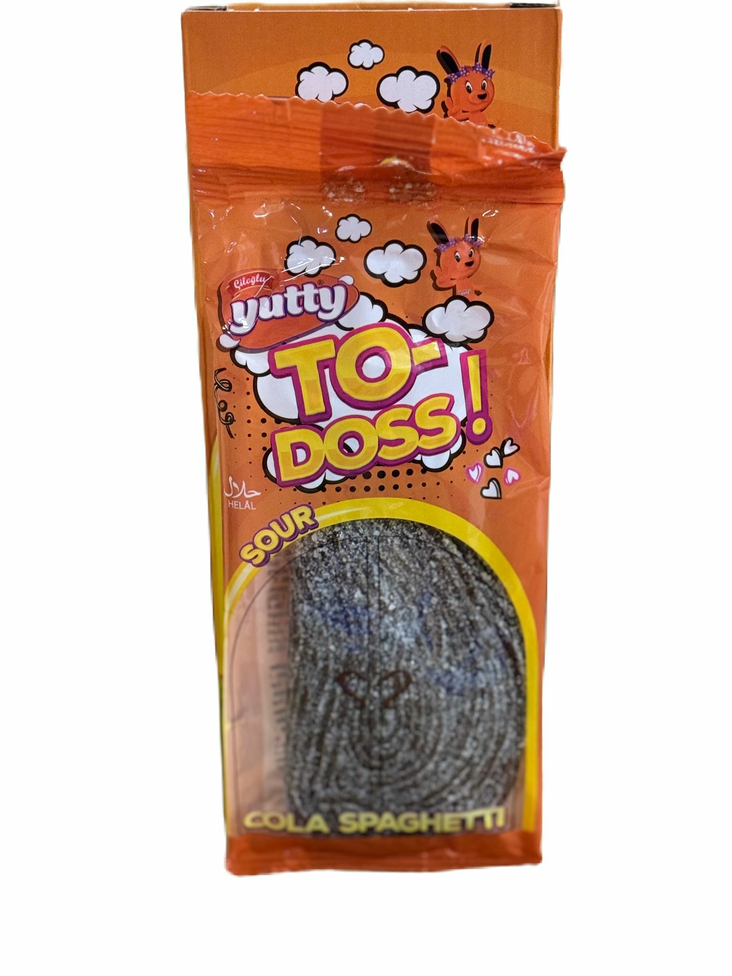 Ciloglu Yutty To-doss Sour Cola/ Karkki 80g - Irtomakeiset - 17258 - 1