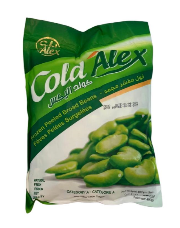 Cold Alex Peeled Broad Beans / Kuorittu Härkäpapu 400g - Pakaste vihannekset - 1788 - 1