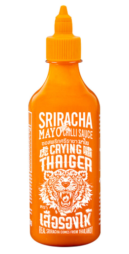 Crying Thaiger Sriracha Mayo Hot Chilli Sauce / Chilikastike 430ml - Chili-kastikkeet - 15758 - 1