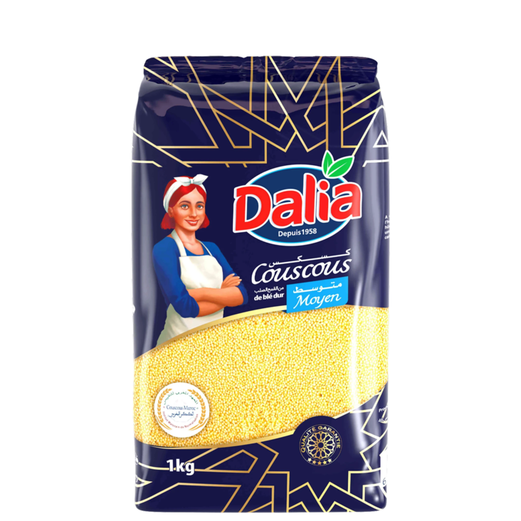 Dalia Couscous Moyen/ Kuskus Medium 1kg - Couscous - 8768 - 1