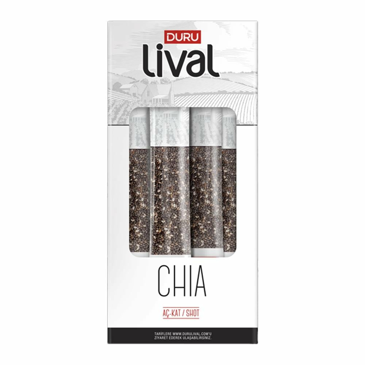 Duru Chia Shots / Chia-siemen 10x8g - Siemenet - 17088 - 1