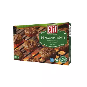 Elif akcaabat köfte / Lihapyörykkä 30kpl 750g - Nauta pakasteet - 2338 - 1