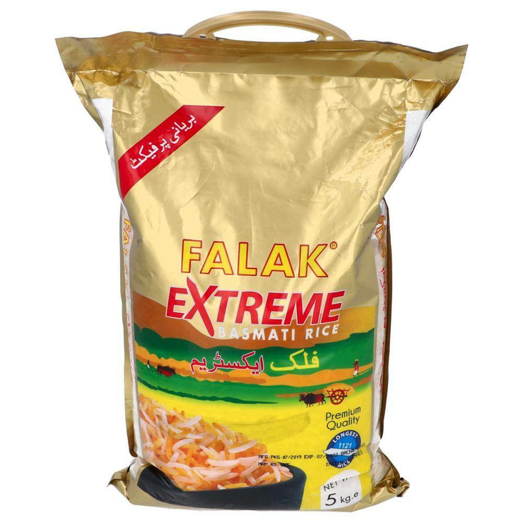 Falak Extreme Basmati Rice / Basmatiriisi 4,5kg - Basmatiriisit - 17338 - 1