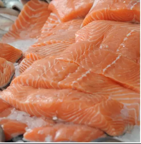 Fersk laksefilet/ lohifilee d-leikattu - Pakastekalat - 15598 - 1