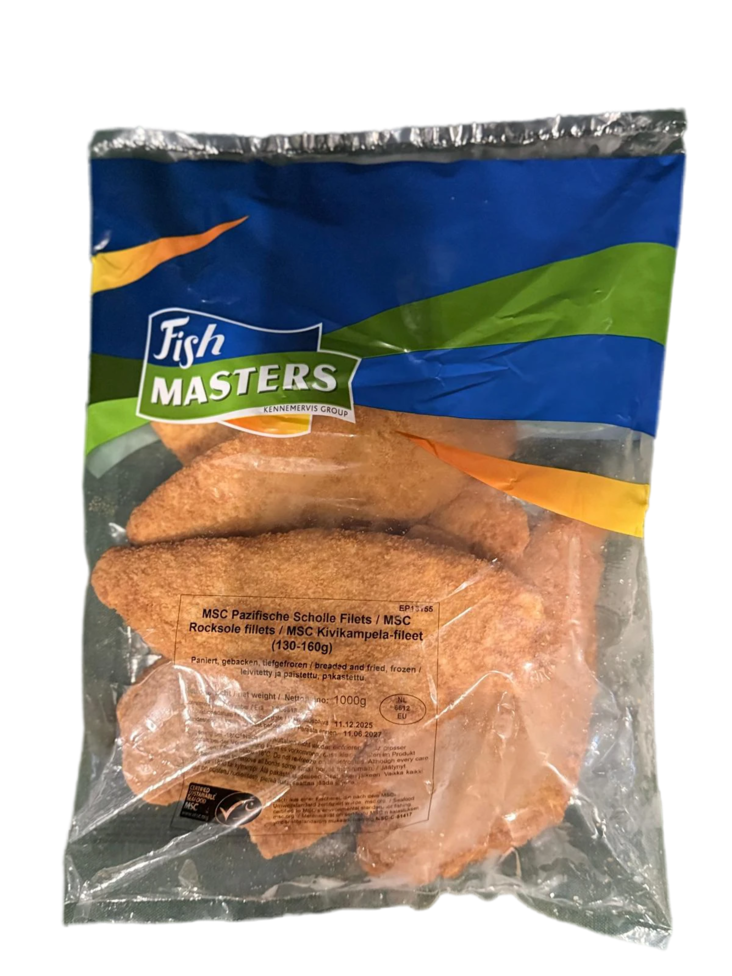 Fish Master Rocksole Fillets/ Kivikampela-fileet 1kg - Pakastekalat - 18838 - 1