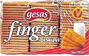 Gesas Finger Biskuvi Keksi 700g - Täytekeksit ja vohvelit - 13828 - 1