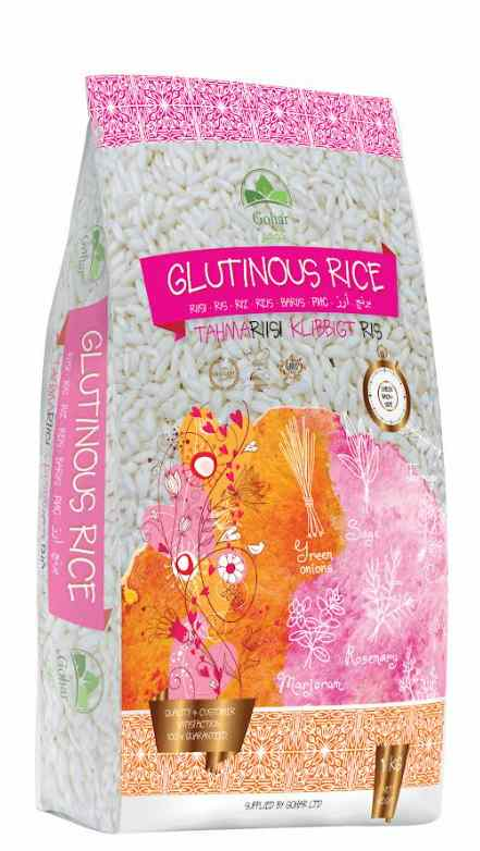 Gohar Glutinous Rice / Tahmahriisi 1kg - Erikoisriisit - 13348 - 1