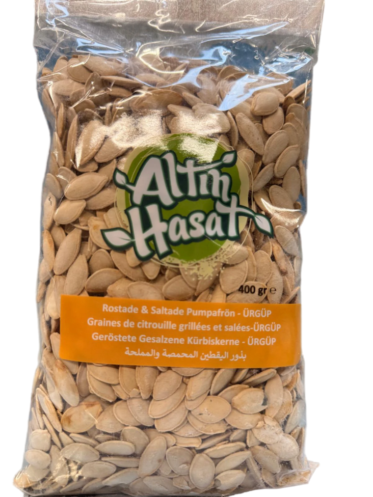 Gold Harvest Kurpitsasiemenet Paahdettu&Suolattu URGUP 400g - Siemenet - 18618 - 1