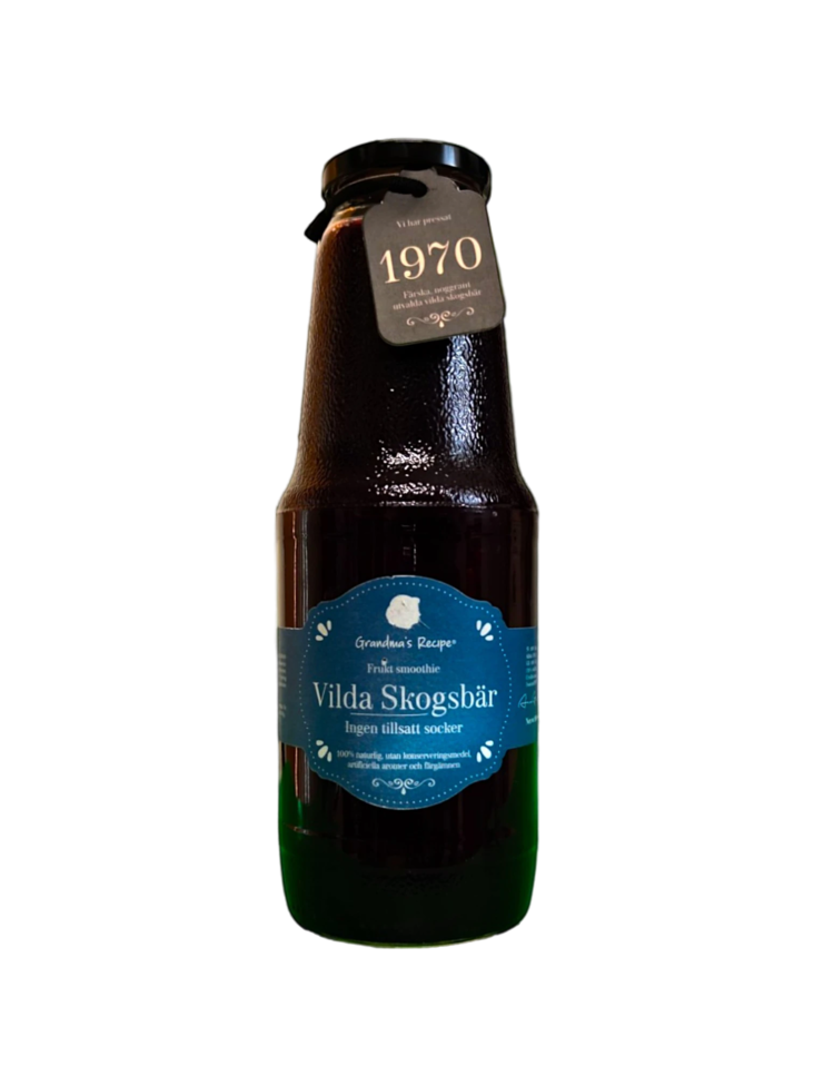 Grandmas Recipe Hedelmä-smoothie Metsämarjat 1L CAM - Mehut ja nektarit - 18238 - 1