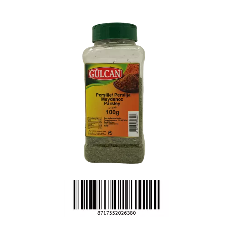 Gulcan Baharat Maydanoz / Kuivatettu Persilja 100g - Yleismausteet - 2828 - 1
