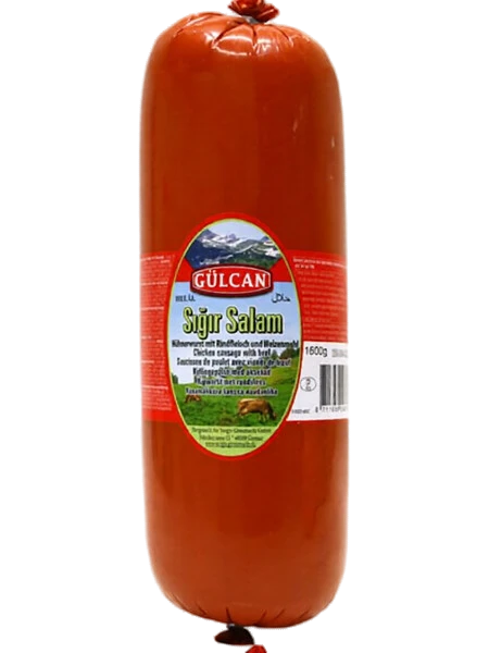 Gulcan Salam Sigir Sade / Kanasalami naudanlihalla 1,6kg - Kana leikkeleet ja makkarat - 18788 - 1