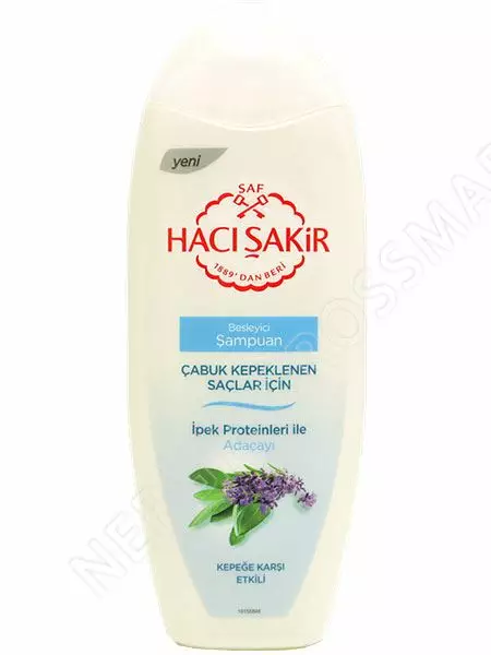 Haci Sakir Kepekli Saclar Icin Adacayi Shampoo 500ml - Shampoot - 2968 - 1