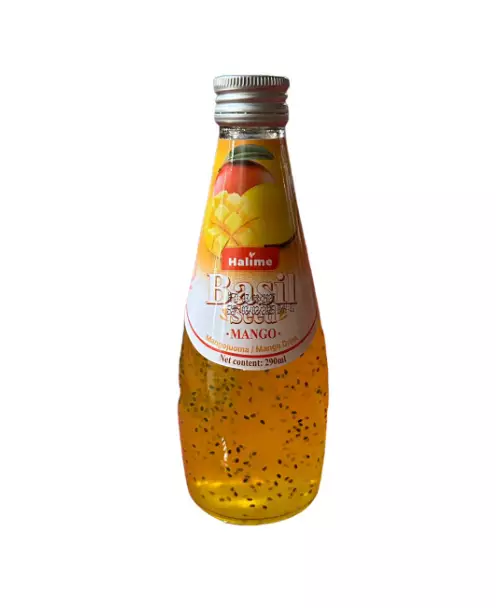 Halime Basil Seed Drink Mango / Mangojuoma 290ml CAM - Limonadit ja virvoitusjuomat - 11828 - 1