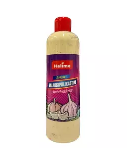 Halime Special Garlic Sauce / valkosipulimajoneesi 500ml - Erikoiskastikkeet - 3048 - 1