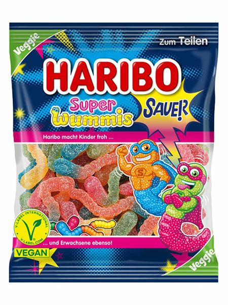 Haribo Veggie Super Wummis Karkkipussi 175g - Irtomakeiset - 20998 - 1