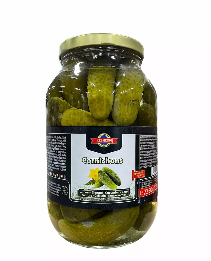 Kelmendi Gurken/ Suolakurkku nesteessä 2,5kg CAM - Kurkkusäilykkeet - 10038 - 1