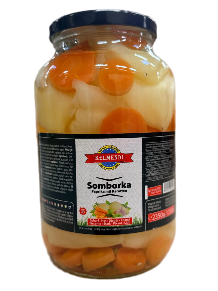 Kelmendi Somborka/ Paprika-Porkkana 2,5kg CAM - Tomaatti- ja paprikasäilykkeet - 12058 - 1