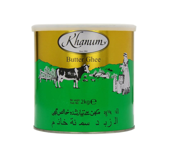 Khanum Butter Ghee / Ghee voi 2kg TNK - Gheet - 3378 - 1