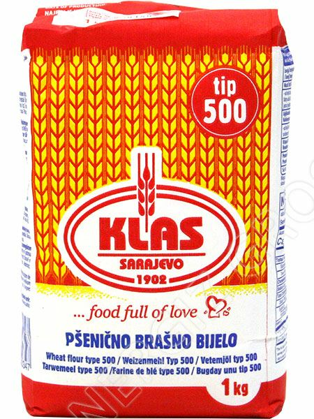 Klas Wheat Flour / Vehnäjauho T-500 1kg - Vehnäjauho - 10858 - 1