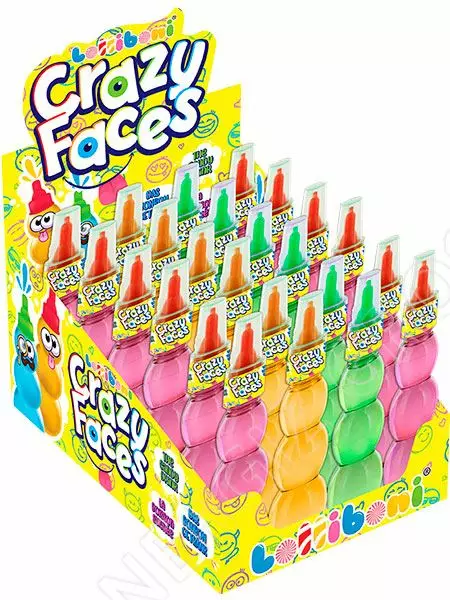 Lolliboni Crazy Faces Candy 70ml - Irtomakeiset - 9098 - 1