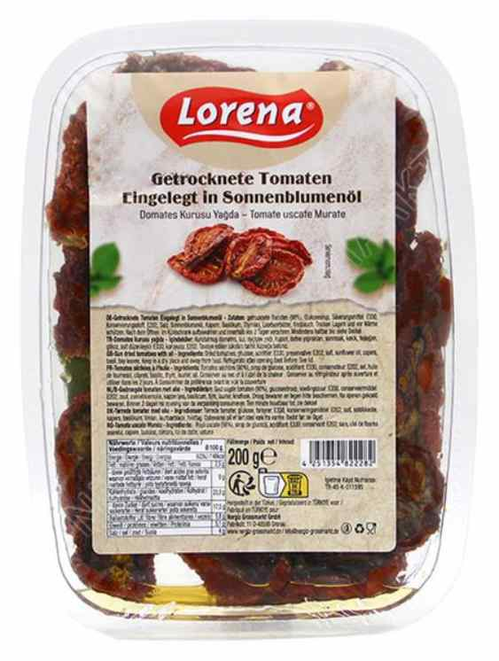 Lorena Kurusu Domates/ Kuivattu tomaatti 200g - Kuivatut yrtit - 16328 - 1