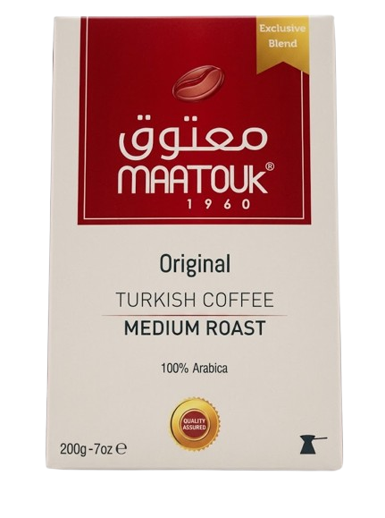 Maatouk Turkish Medium Roast Coffee/ Pahdettu Kahvi 200g - Kahvit - 21308 - 1