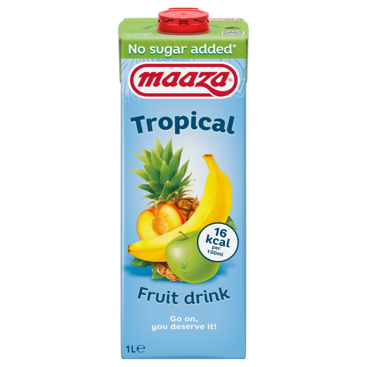 Maaza Tropical Juice Drink / Hedelmäjuoma Ei lisätty sokeria 1L TETRA - Mehut ja nektarit - 19298 - 1