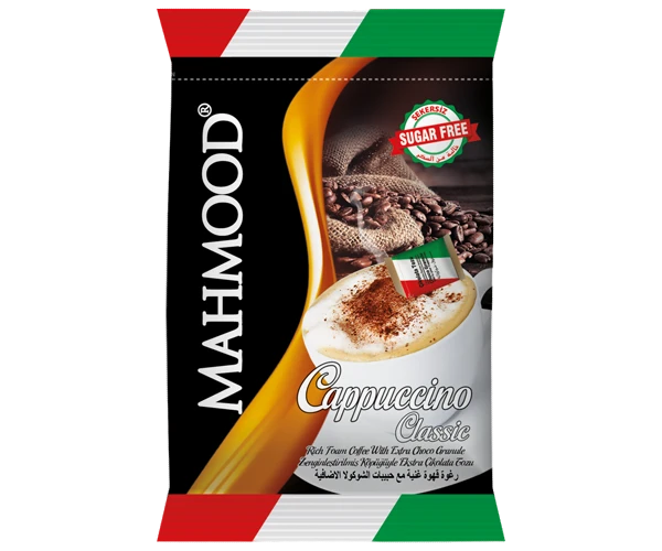 Mahmood Capuccino Choco Granule SUGAR FREE/ Kahvijauhe 20x13,7g - Kahvit - 19018 - 1