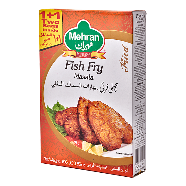 Mehran Fish Fry Masala Mausteseos 100g - Maustesekoitukset - 10618 - 1
