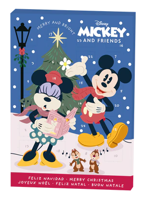 Mickey Mouse Advent Calendar / Yllätys kalenteri 50g - Suklaat - 18388 - 1