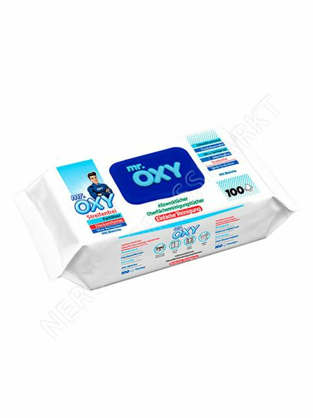 Mr Oxy Cleaning Wet Wipes/ Kosteuspyyhe 100kpl - Siivousvälineet ja tarvikkeet - 18208 - 1