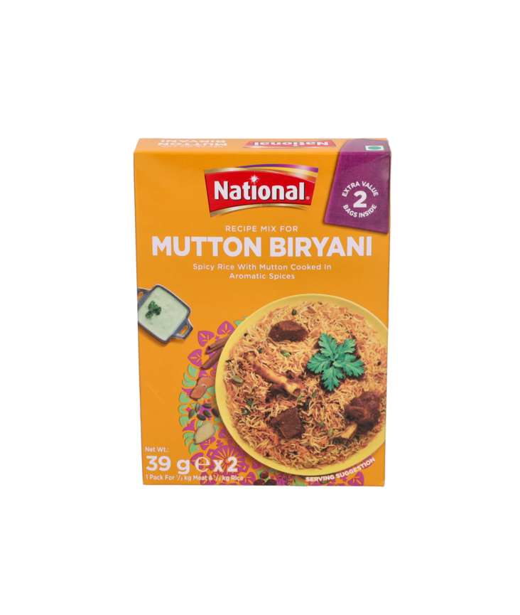 National Spice Mix for Mutton Biryani 78g - Maustesekoitukset - 4008 - 1