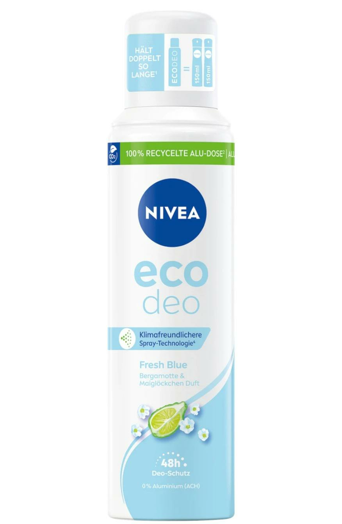 Nivea Deospray Eco Fresh Blue/ Dedorantti 125ml - Hygieniatarvikkeet - 17888 - 1