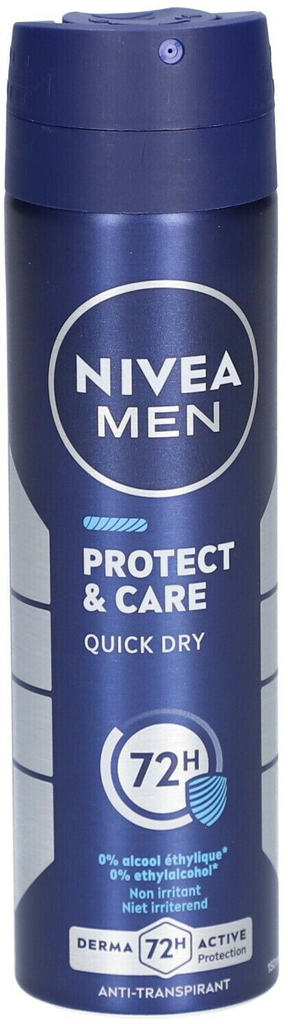 Nivea MEN Deospray Protect&Care/ Dedorantti 150ml - Hygieniatarvikkeet - 17928 - 1