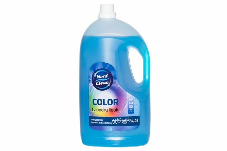Nord Clean Pyykinpesuneste Color 4,2L - Pyykinpesuaineet ja -tarvikkeet - 14328 - 1