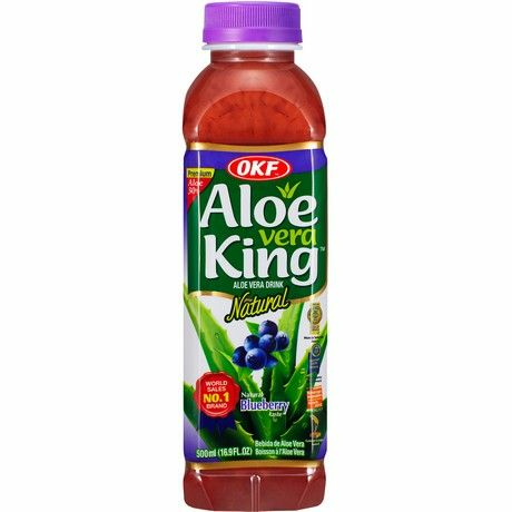 OKF Aloe Vera Blueberry Drink 500ml PET - Limonadit ja virvoitusjuomat - 328 - 1