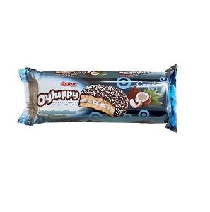 Oylum Oyluppy Coconut Marshmallow Biscuits / Kookos vaahtok.keksi 200g - Täytekeksit ja vohvelit - 12128 - 1