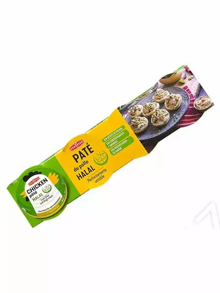 Podravka Chicken Pate Halal Kanalevite 4*95g - Kana- ja kalkkunasäilykkeet - 14988 - 1