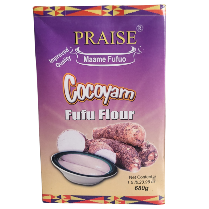 Praise Cocoyam Fufu Flour/ Fufu Jauho 680g - Muut jauhot - 4358 - 1