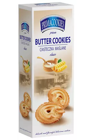Primacookies Butter Keksi 130g - Täytekeksit ja vohvelit - 13648 - 1