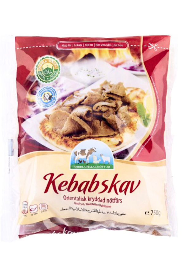 Qibbla Kebab Skav/ Kebab 750g - Nauta pakasteet - 19738 - 1