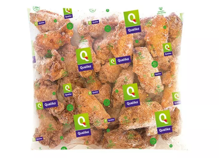Qualiko Frozen Crispy Chicken Wings/ Kanan Siivet 2,5kg - Kana pakasteet - 13948 - 1