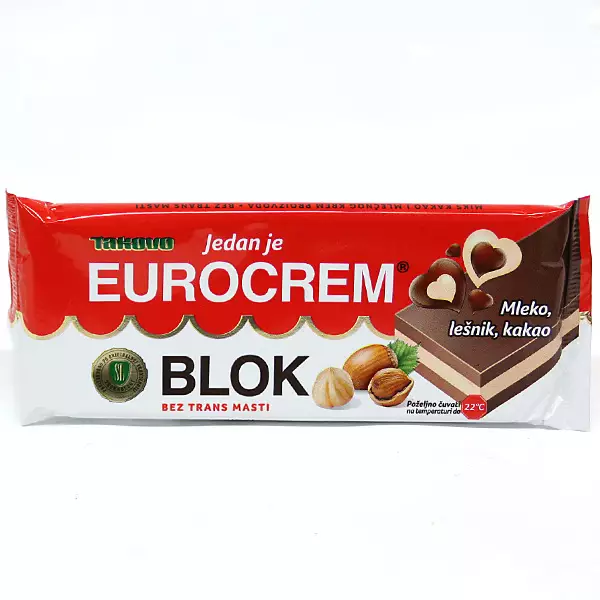 Takovo Eurocrem Blok Suklaapatukka 90g - Patukat - 4678 - 1
