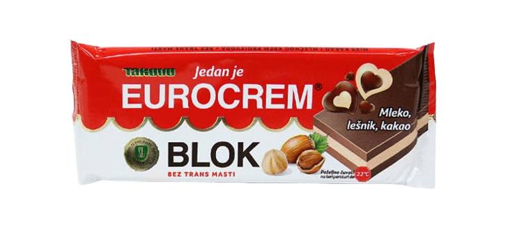 Takovo Eurocrem Blok Suklaapatukka 90g - Patukat - 4678 - 1