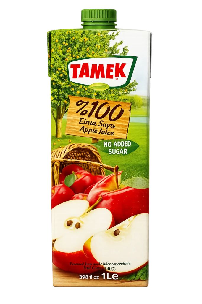 Tamek 100% Apple Nectar/ Omenanektari 1L SOKERITON - Mehut ja nektarit - 19168 - 1
